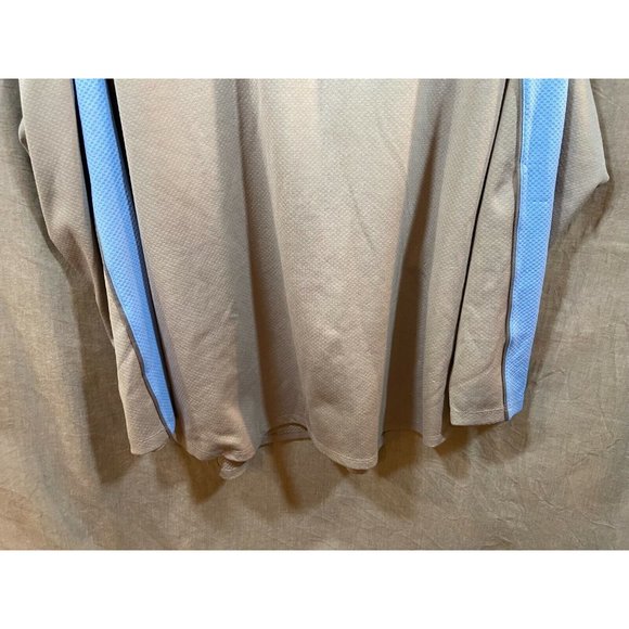 Holloway Shirt Adult Extra Large Gray Blue 1/4 Zip Sweatshirt Mens.‎ - Picture 3 of 8